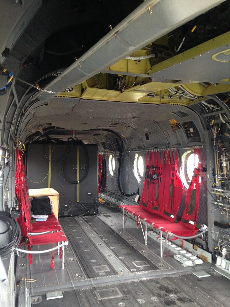 Vano interno CH-47F