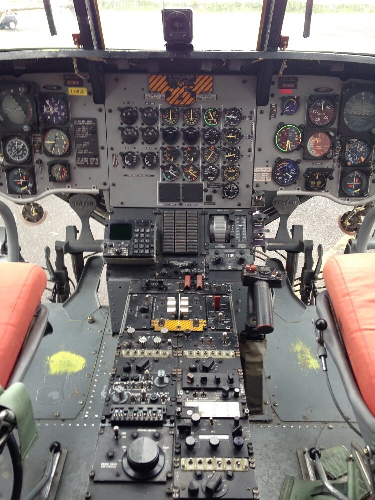 Cockpit CH-47C