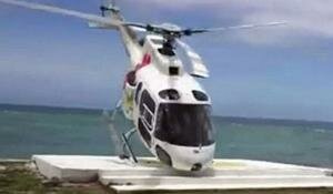 Un elicottero AS350 B3 si � schiantato alle isole Fiji