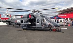 Farnborough Airshow 2014, l'elicottero AW149 certificato dall'Aeronautica Militare -FOTO