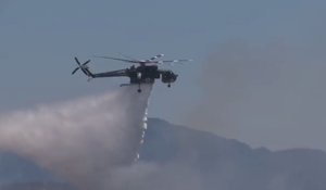 Antincendio boschivo 2014, gli elicotteri del Corpo Forestale protagonisti nel weekend