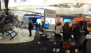 Helitech International 2014, lo stand di Airbus Helicopters -FOTO