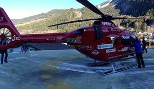 Il battesimo dell'EC135 T3 con Aiut Alpin Dolomites � VIDEO/FOTO