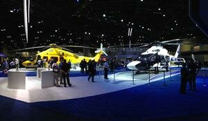 HAI Heli Expo 2015, lo stand di Airbus Helicopters -FOTO
