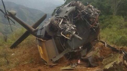 Incidenti elicotteri, Black Hawk esplode in Colombia: quattro morti