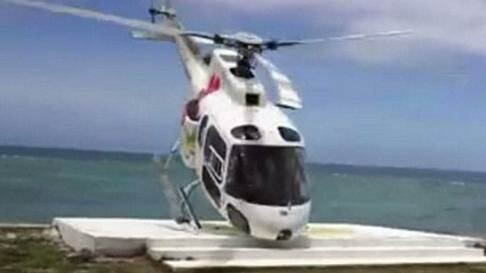 Un elicottero AS350 B3 si � schiantato alle isole Fiji
