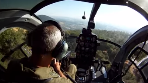 Antincendio boschivo 2014, le immagini riprese dall'elicottero -VIDEO