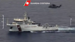 Naufragio nel Canale di Sicilia, gli elicotteri impegnati nei soccorsi