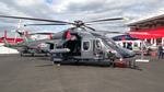 Farnborough Airshow 2014, l'elicottero AW149 certificato dall'Aeronautica Militare -FOTO