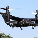 L'AW609 ha volato dal Regno Unito all'Italia