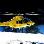 L'AW169 in volo sulle Alpi piemontesi