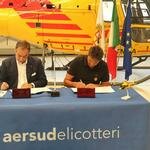 Sviluppo e sicurezza dell'Elisoccorso: l'accordo Aersud Elicotteri - Soccorso Alpino e Speleologico