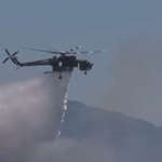 Antincendio boschivo 2014, gli elicotteri del Corpo Forestale protagonisti nel weekend